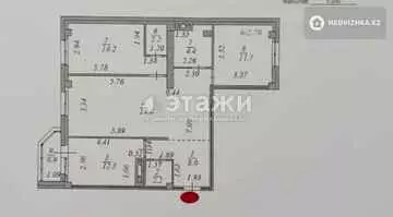 85.6 м², 3-комнатная квартира, этаж 2 из 9, 86 м², изображение - 27