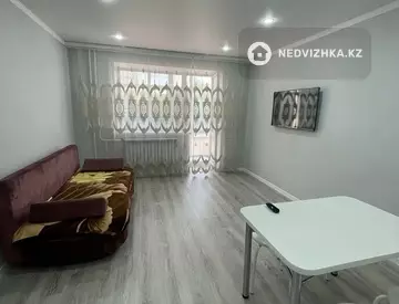 1-бөлмелі пәтер, қабат 1 барлық қабат саны 10, 45 м², Посуточно, 6-нобай