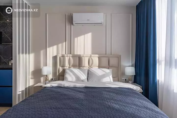 1-бөлмелі пәтер, қабат 3 барлық қабат саны 9, 35 м², Посуточно, 3-фотосурет