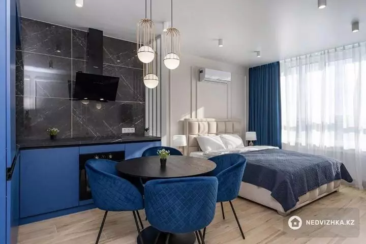 1-бөлмелі пәтер, қабат 3 барлық қабат саны 9, 35 м², Посуточно, 4-фотосурет