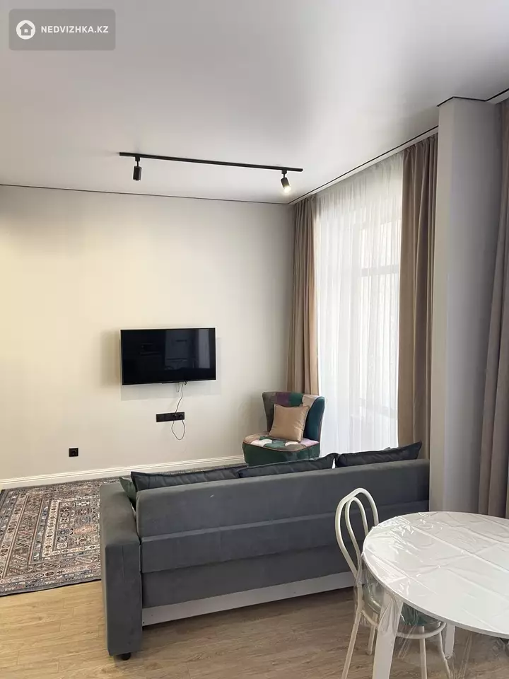1-комнатная квартира, этаж 2 из 12, 40 м², Посуточно, фотография 3