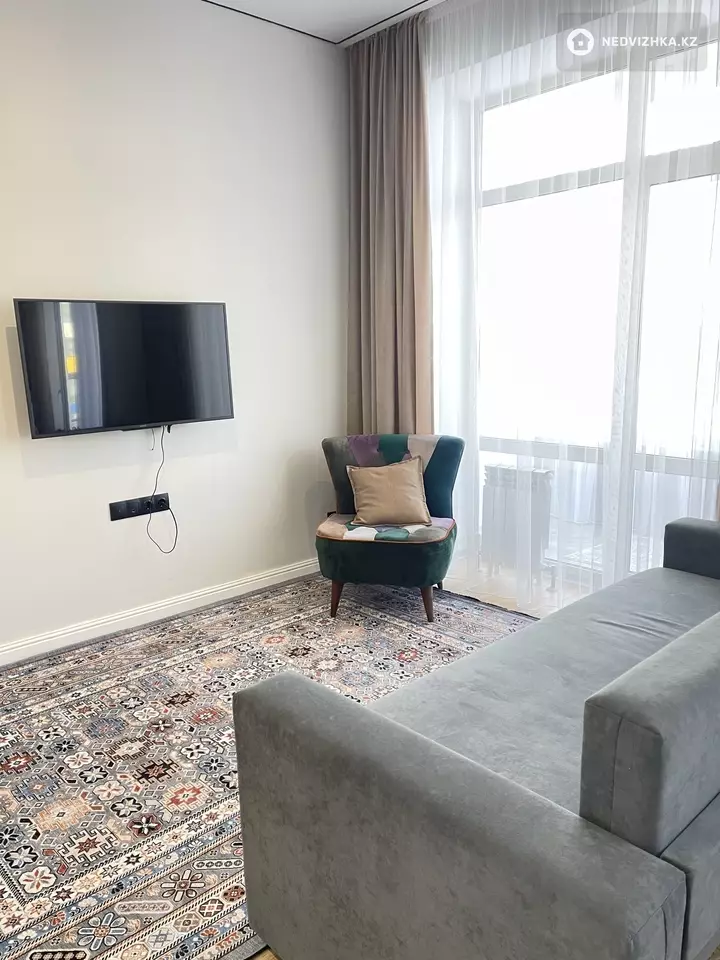 1-комнатная квартира, этаж 2 из 12, 40 м², Посуточно, фотография 4