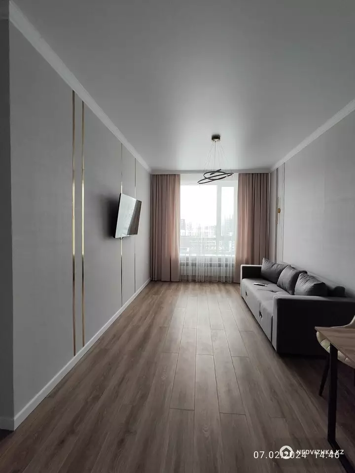 1-комнатная квартира, этаж 12 из 12, 40 м², Посуточно, фотография 3