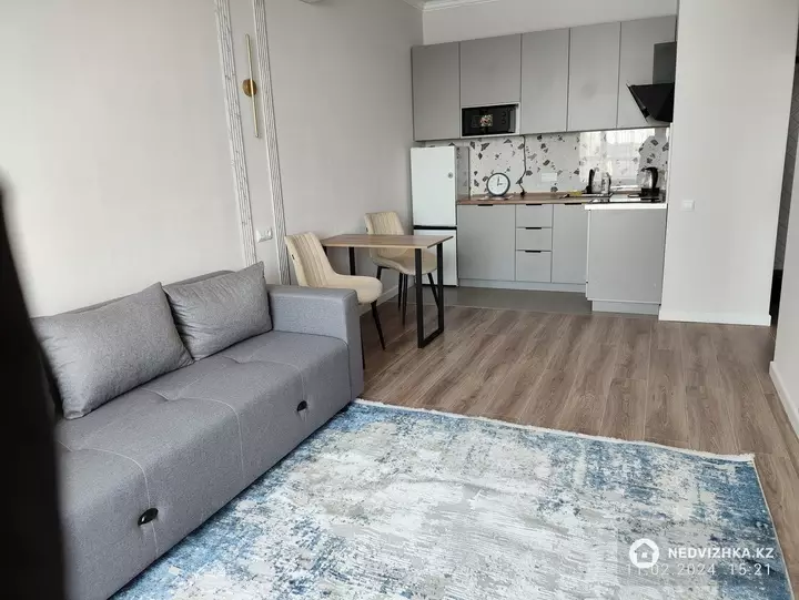 1-комнатная квартира, этаж 12 из 12, 40 м², Посуточно, фотография 4