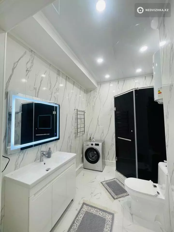 2-бөлмелі пәтер, қабат 3 барлық қабат саны 9, 85 м², Посуточно, 3-фотосурет