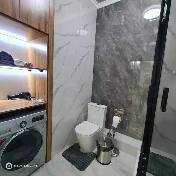 2-бөлмелі пәтер, қабат 12 барлық қабат саны 16, 50 м², Посуточно, 5-фотосурет