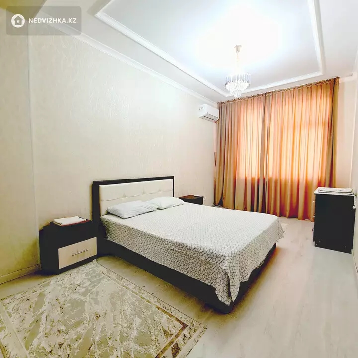 2-бөлмелі пәтер, қабат 2 барлық қабат саны 9, 100 м², Посуточно