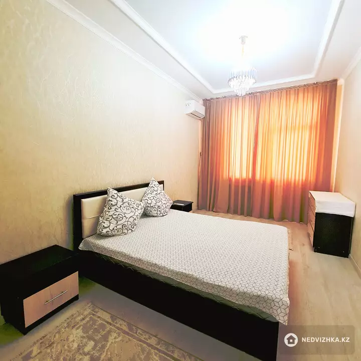 2-бөлмелі пәтер, қабат 2 барлық қабат саны 9, 100 м², Посуточно, 3-фотосурет