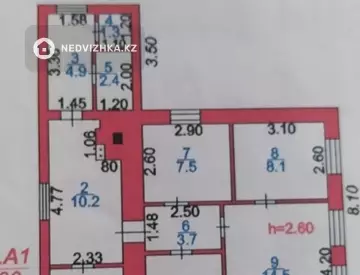 100 м², 4-комнатный дом, 5 соток, 100 м², изображение - 6