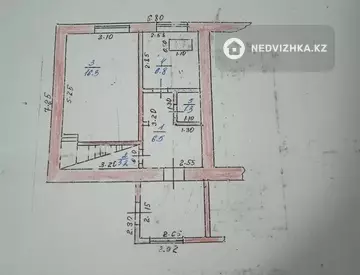 3-бөлмелі үй, 6 соттық, 67 м², 3-нобай