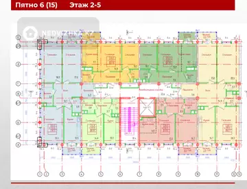 32.6 м², 1-комнатная квартира, этаж 3 из 5, 33 м², изображение - 13