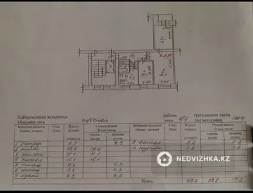 3-комнатная квартира, этаж 5 из 9, 59 м²