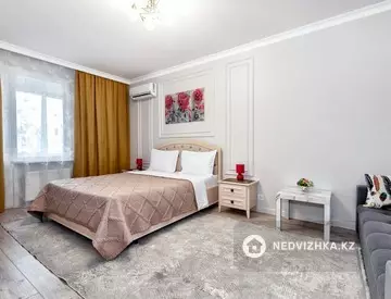 1-бөлмелі пәтер, қабат 4 барлық қабат саны 14, 45 м², Посуточно, 6-нобай