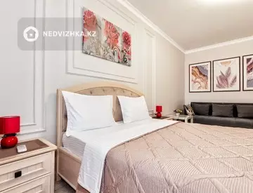 1-бөлмелі пәтер, қабат 4 барлық қабат саны 14, 45 м², Посуточно, 7-нобай