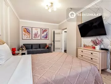 1-бөлмелі пәтер, қабат 4 барлық қабат саны 14, 45 м², Посуточно, 8-нобай
