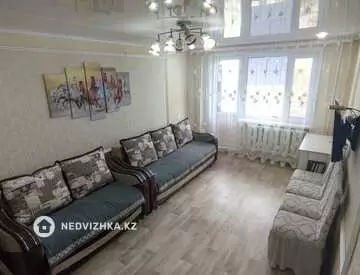 3-бөлмелі пәтер, қабат 2 барлық қабат саны 5, 63 м², 1-нобай