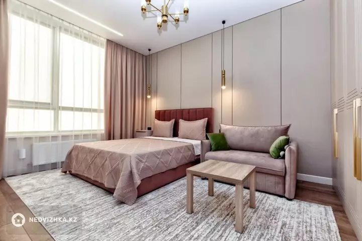 1-комнатная квартира, этаж 11 из 12, 50 м², По часам, фотография 2