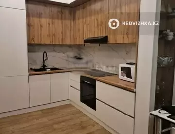 2-бөлмелі пәтер, қабат 9 барлық қабат саны 9, 58 м², На длительный срок, 6-нобай