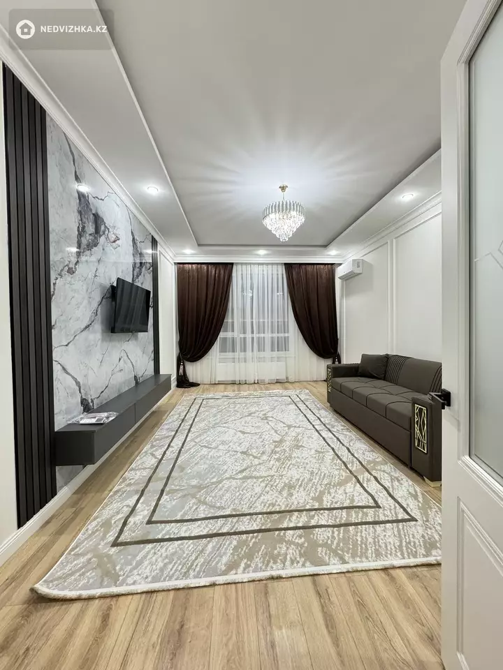 2-бөлмелі пәтер, қабат 4 барлық қабат саны 16, 80 м², Посуточно, 4-фотосурет