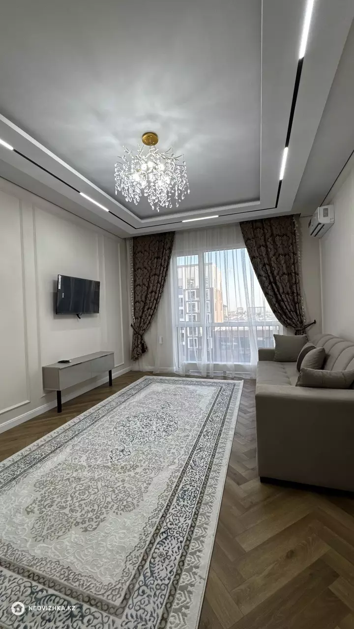 2-бөлмелі пәтер, қабат 2 барлық қабат саны 16, 80 м², Посуточно, 4-фотосурет