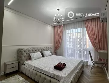 2-комнатная квартира, этаж 2 из 16, 80 м², Посуточно