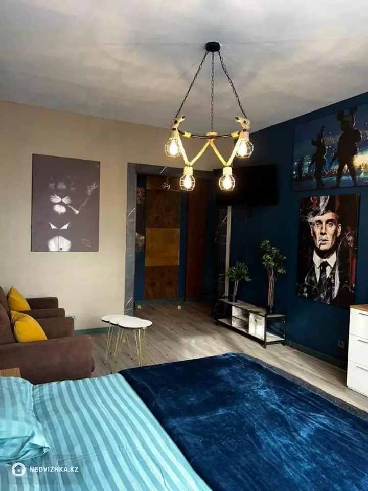 1-бөлмелі пәтер, қабат 5 барлық қабат саны 16, 50 м², Посуточно, 4-фотосурет