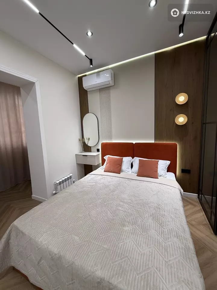 1-бөлмелі пәтер, қабат 4 барлық қабат саны 10, 40 м², Посуточно, 5-фотосурет