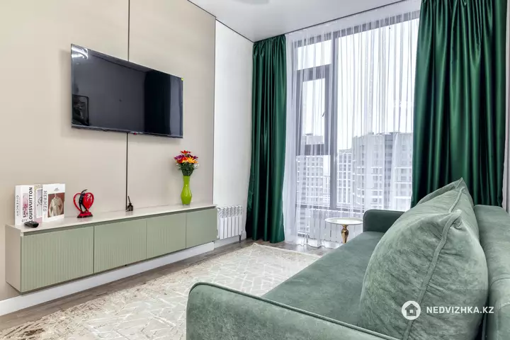 2-комнатная квартира, этаж 18 из 21, 49 м², Посуточно, фотография 2