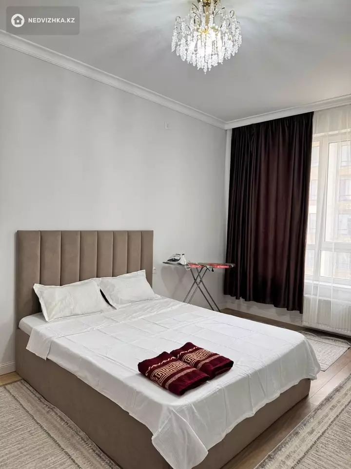 2-бөлмелі пәтер, қабат 4 барлық қабат саны 16, 60 м², Посуточно, 2-фотосурет