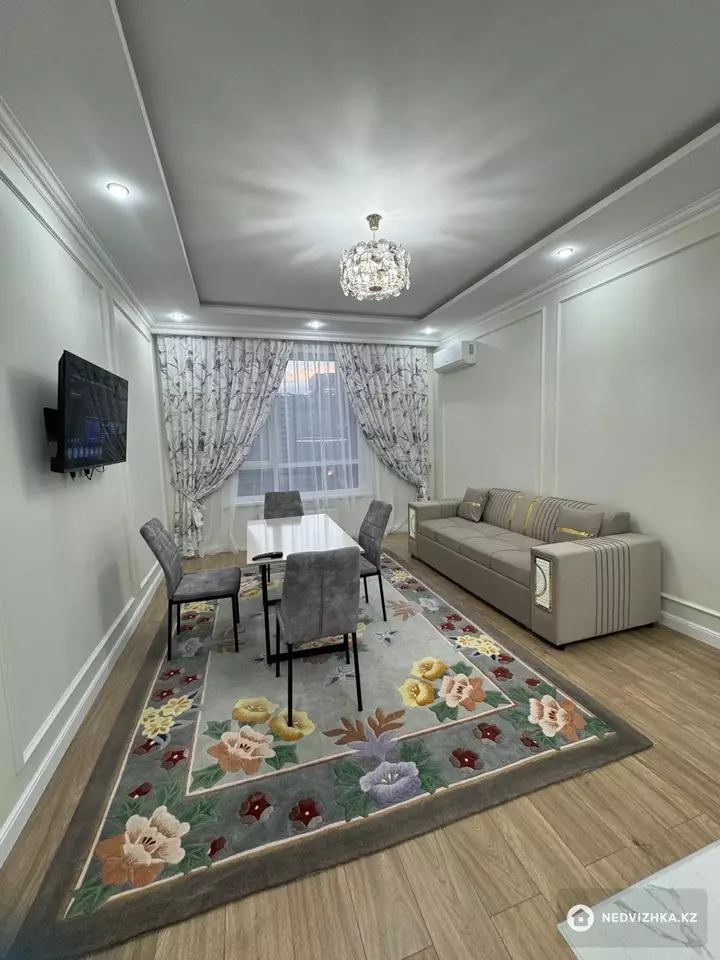 2-бөлмелі пәтер, қабат 4 барлық қабат саны 16, 60 м², Посуточно, 5-фотосурет