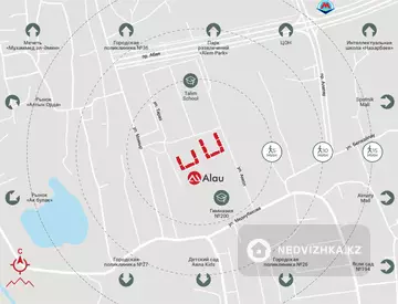 2-комнатная квартира, этаж 7 из 9, 43 м², миниатюра 5