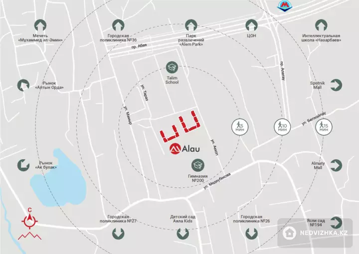 2-комнатная квартира, этаж 7 из 9, 43 м², фотография 5