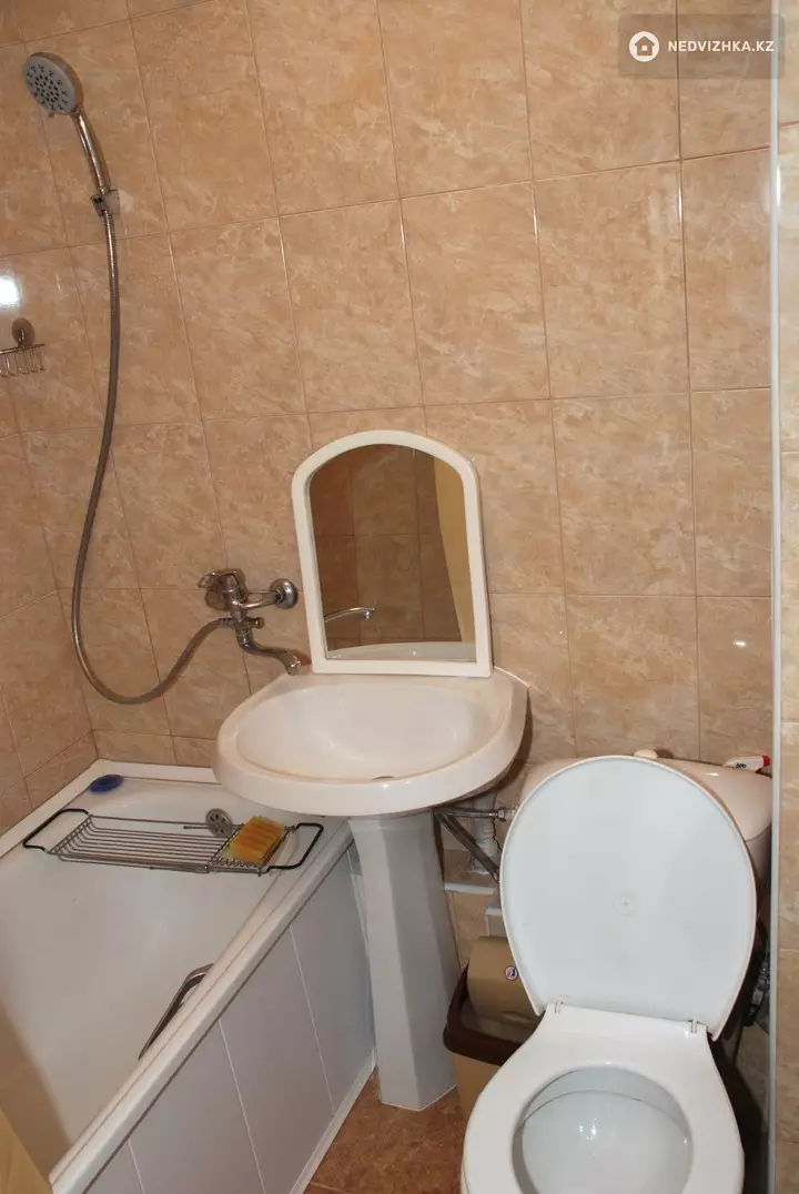 1-бөлмелі пәтер, қабат 2 барлық қабат саны 4, 33 м², Посуточно, 3-фотосурет