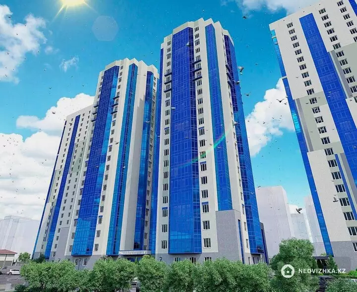 1-комнатная квартира, этаж 8 из 25, 39 м², фотография 2