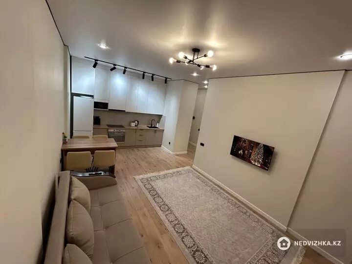 2-комнатная квартира, этаж 2 из 12, 45 м², Посуточно, 2-фотосурет