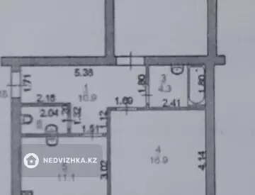2-комнатная квартира, этаж 1 из 5, 75 м², миниатюра 1