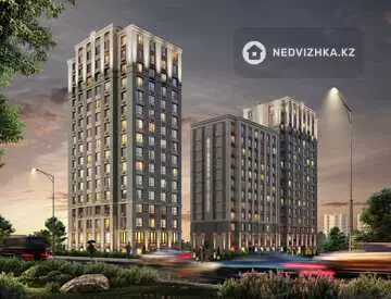 1-комнатная квартира, этаж 15 из 16, 46 м², миниатюра 2