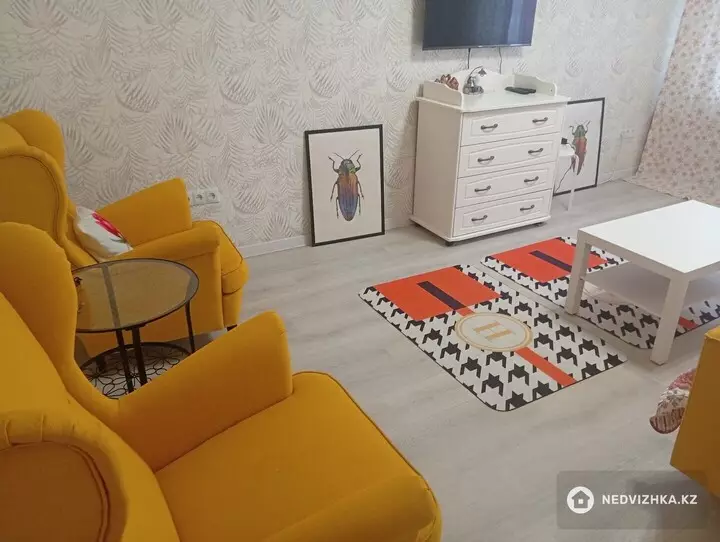 2-бөлмелі пәтер, қабат 8 барлық қабат саны 9, 60 м², На длительный срок, 2-фотосурет