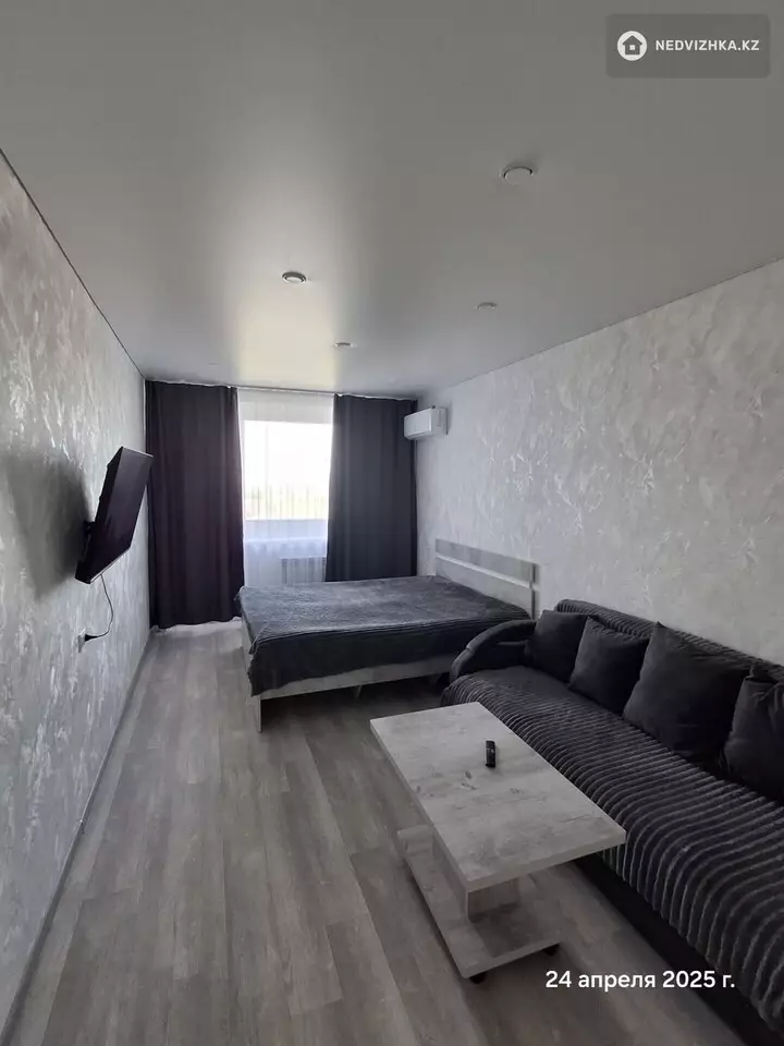 1-бөлмелі пәтер, қабат 8 барлық қабат саны 12, 35 м², Посуточно, 4-фотосурет