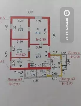 5-комнатный дом, 6 соток, 87 м², миниатюра 12