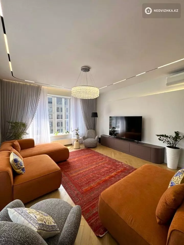160 м², 4-комнатная квартира, этаж 18 из 19, 160 м², На длительный срок, изображение - 1