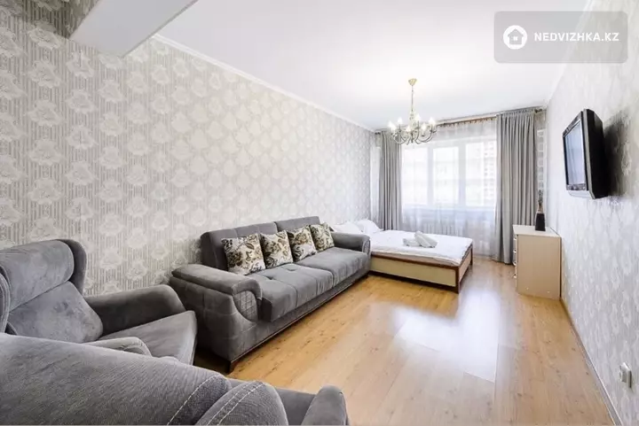 1-комнатная квартира, этаж 7 из 13, 50 м², Посуточно, фотография 2