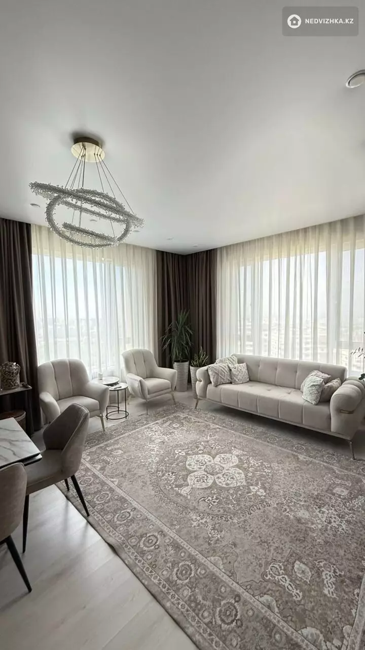 3-комнатная квартира, этаж 19 из 21, 97 м², фотография 2