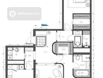 3-комнатная квартира, этаж 11 из 16, 123 м², миниатюра 6