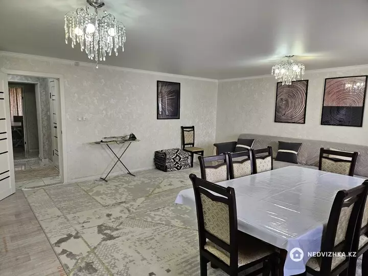 2-бөлмелі пәтер, қабат 3 барлық қабат саны 4, 82 м², Посуточно, 3-фотосурет