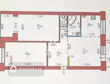 3-комнатная квартира, этаж 5 из 5, 86 м², миниатюра 1