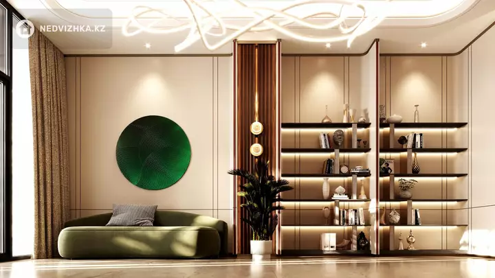 2-бөлмелі пәтер, қабат 15 барлық қабат саны 16, 65 м², 5-фотосурет