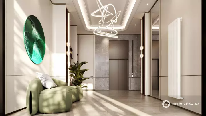 2-бөлмелі пәтер, қабат 15 барлық қабат саны 16, 65 м², 4-фотосурет