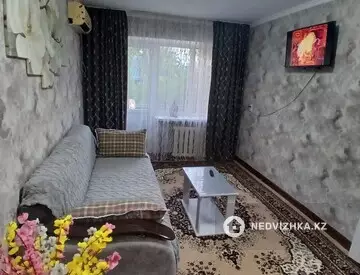2-бөлмелі пәтер, қабат 2 барлық қабат саны 4, 48 м², Посуточно, 1-нобай