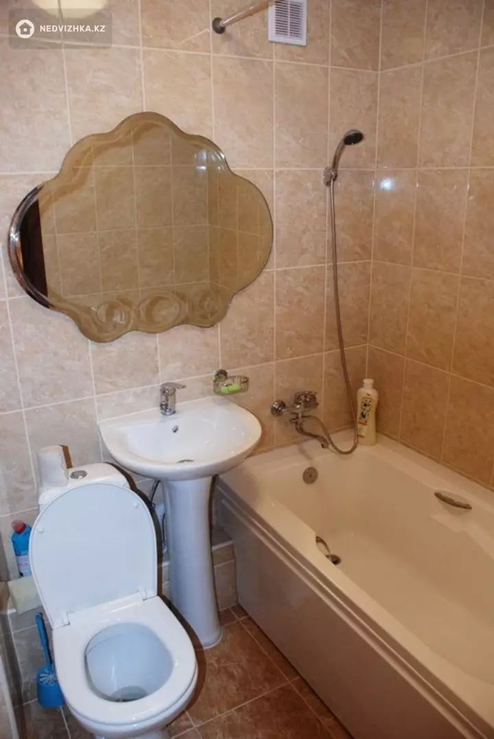 1-бөлмелі пәтер, қабат 3 барлық қабат саны 3, 33 м², Посуточно, 4-фотосурет